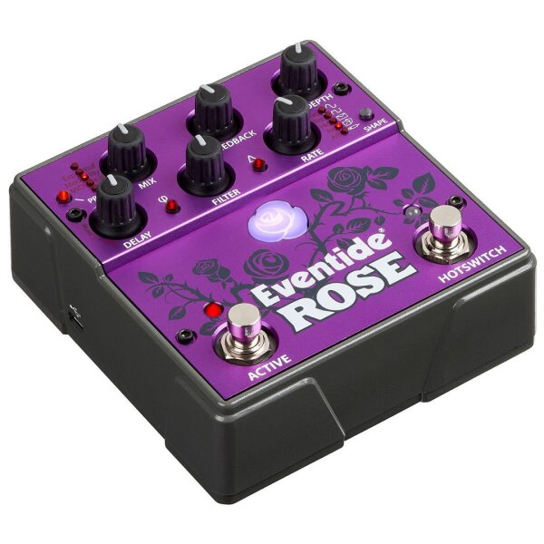 Rose Digital Delay Pedal w/Analog Circuitry - 2