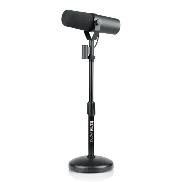 Round Base Desktop Mic Stand | GFW-MIC-0501 - 1