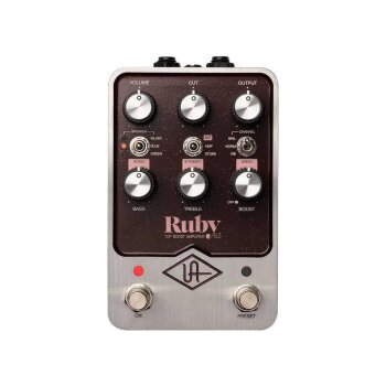 UAFX Ruby '63 Top Boost Amplifier Pedal - Universal Audio