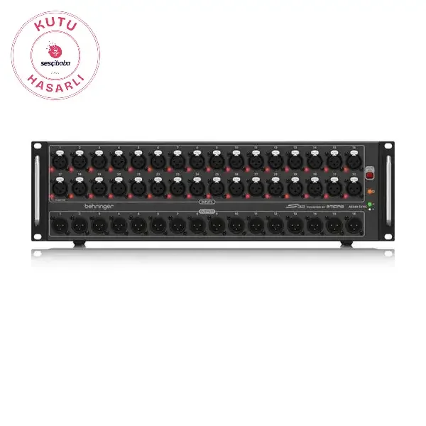 S32 Dijital Stage Box - KUTU HASARLI - 1