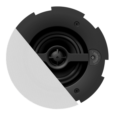 Safelatch 2-Way 4 Ceiling Speaker With Twist-Fix Grill-White