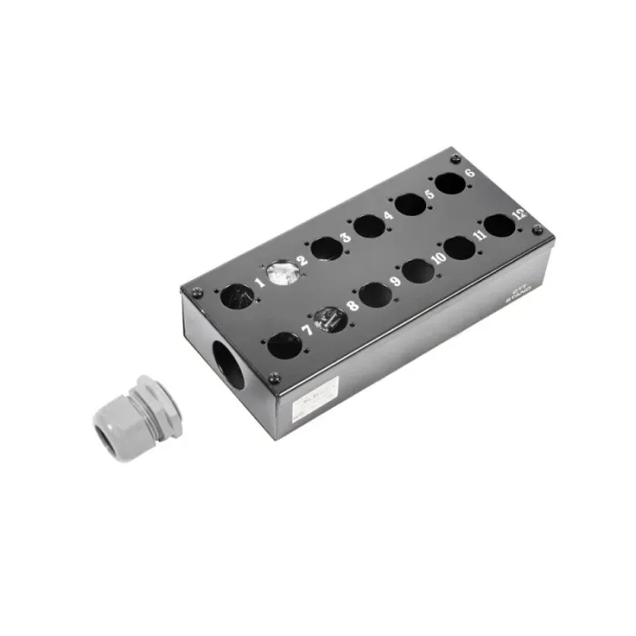 SB12 12'li Kablo Adaptörlü Ve Numara Baskılı Stage Box - 1