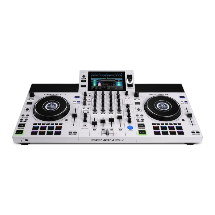 SC LIVE 4 Dahili Hoparlör DJ Controller (White) - 2