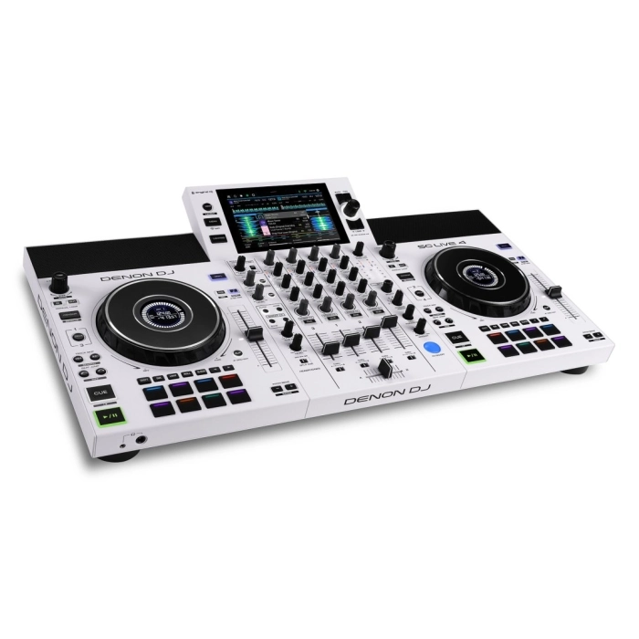 SC LIVE 4 Dahili Hoparlör DJ Controller (White) - 3