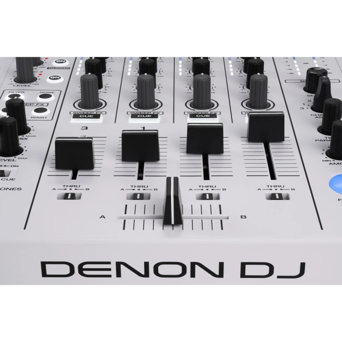 SC LIVE 4 Dahili Hoparlör DJ Controller (White) - 10