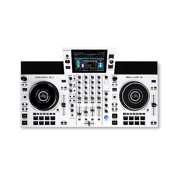 SC LIVE 4 Dahili Hoparlör DJ Controller White · Ön Sipariş - 1
