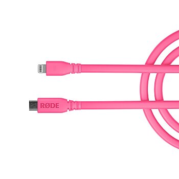 SC19 1.5 mt. USB-C - Lightning Dönüştürücü - Pembe - Rode