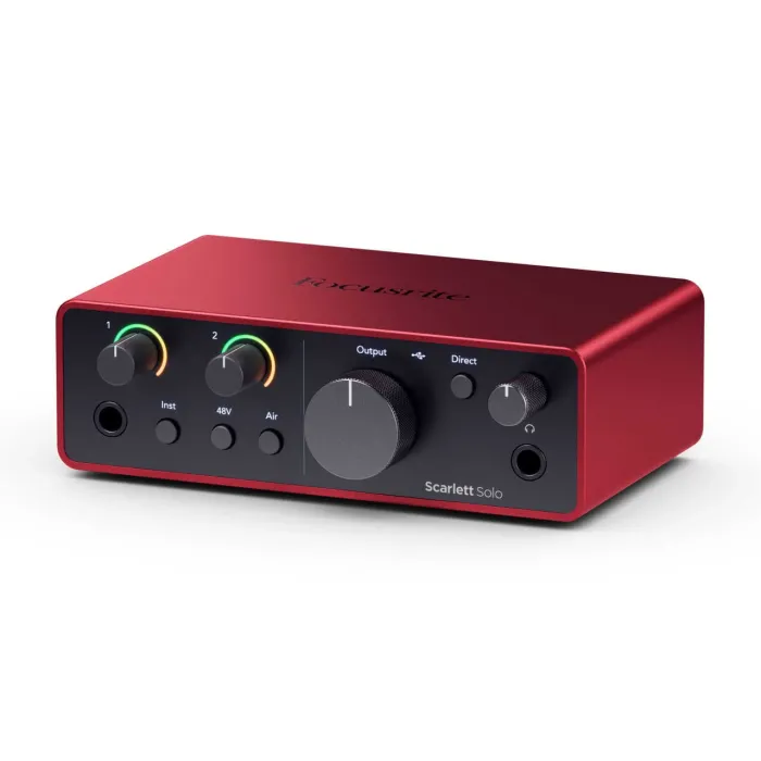 Scarlett Solo Gen 4 / USB-C Ses Kartı - 1