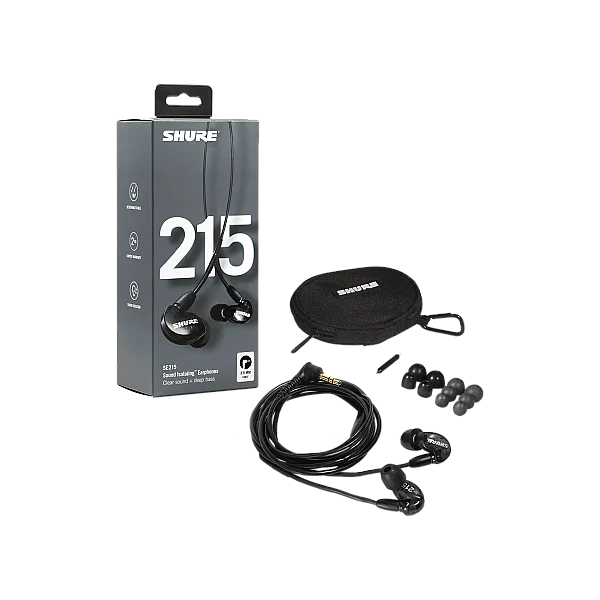 SE 215-K In-Ear Kulaklık (SİYAH) - 2