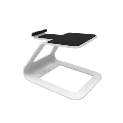 SE2W Yükseltilmiş Masaüstü Hoparlör Standları, Küçük Hoparlörler İçin - Beyaz (Çift) - 2