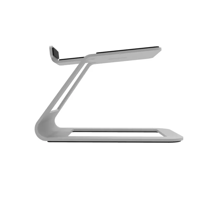 SE4W Yükseltilmiş Masaüstü Hoparlör Standları, Orta Boy Hoparlörler İçin - Beyaz (Çift) - 3