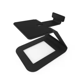 SE6 Yükseltilmiş Masaüstü Hoparlör Standları, Büyük Hoparlörler İçin - Siyah (Çift) - 4