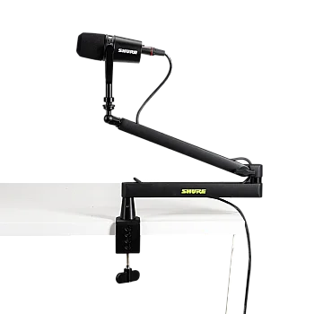 Masaüstü Mikrofon Boom Kolu | Shure Düşük Profilli | SH-BROADCAST2 - Gator Frameworks