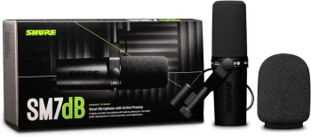 Shure SM7dB Dahili Preamplı Podcast Mikrofon - 5