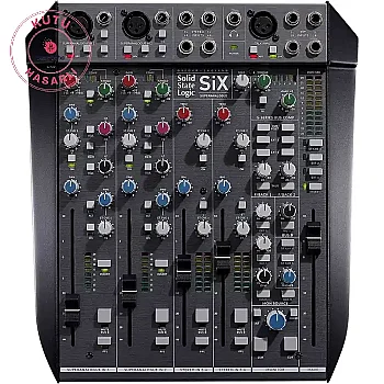SiX 6-Channel Desktop Analog Mixer - 6 Kanal Ses Mikseri - KUTU HASARLI - SSL