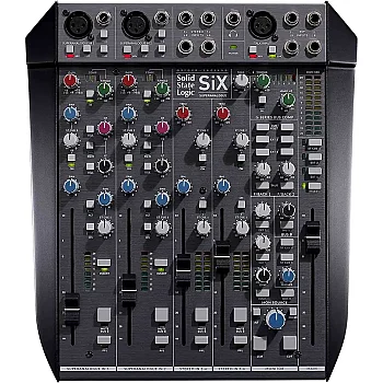 SiX 6-Channel Desktop Analog Mixer - 6 Kanal Ses Mikseri - SSL