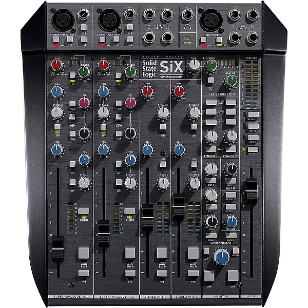 SiX 6-Channel Desktop Analog Mixer - 6 Kanal Ses Mikseri - 1