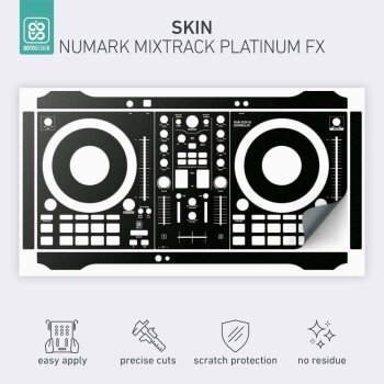 Skin Numark Mixtrack Platinum FX - Koruyucu Kaplama - Siyah - 2