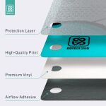 Skin Pioneer DDJ-FLX10 Koruyucu Sticker - Siyah - 2