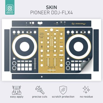 Skin Pioneer DDJ-FLX4 - Koruyucu Kaplama - Naval - 2