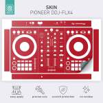 Skin Pioneer DDJ-FLX4 Koruyucu Kaplama - Red - 2