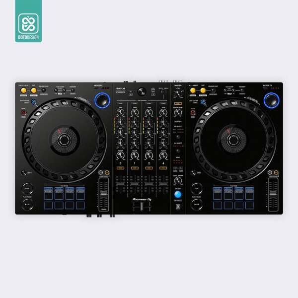 Skin Pioneer DDJ-FLX6 Koruyucu Kaplama - Black - Doto Design
