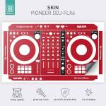 Skin Pioneer DDJ-FLX6 Koruyucu Kaplama - Red - 2