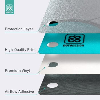 Skin Pioneer DDJ-FLX6 - Koruyucu Kaplama - Siyah - 3