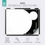 Skin SL-1200 / 1210 MK2 Koruyucu Sticker | Black - White - 2