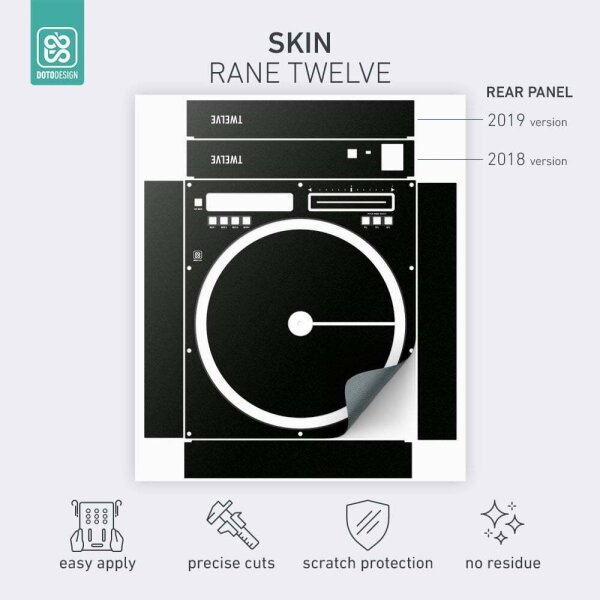 Skin Rane Twelve Pikap MK1 - Koruyucu Kaplama - Siyah - 2