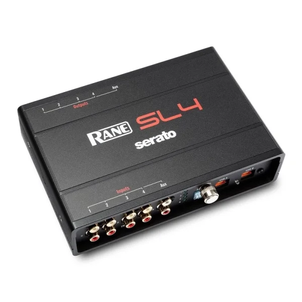 SL4 Serato DJ / Live için 4 kanal ses kartı + Serato DJ yazılım - 1