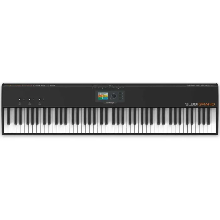 SL88 Grand - 88 Tuş Fildişi Hissiyatında Ahşap Hammer Action MIDI Klavye - 1