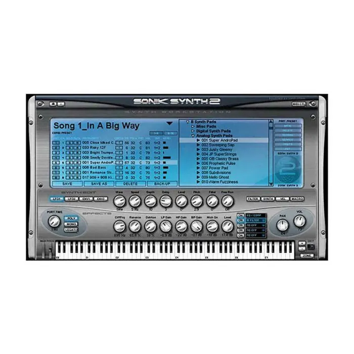 SonikSynth2 Bilgisayar Yazılımı - 2