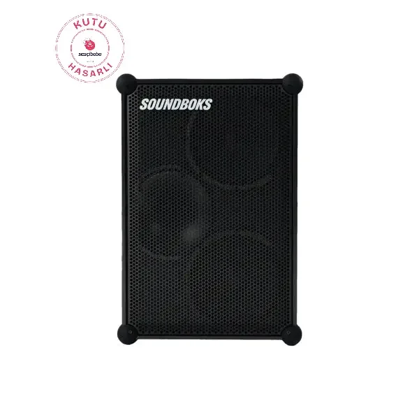 Soundboks (Gen. 4) Bluetooth Özellikli Outdoor Hoparlör BLACK - KUTU HASARLI - 1