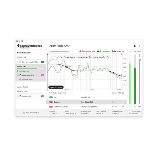 SoundID Reference Hoparlör - Kulaklık Kalibrasyon Yazılımı ve Kalibrasyon Mikrofonu - SonarWorks