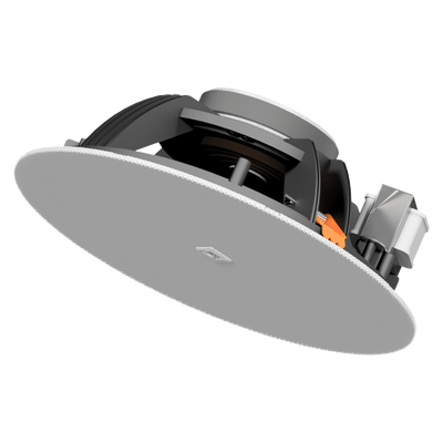 SpringFit 8 Ceiling Speaker 12 W/100V- 8 Dual Cone Driver-White - 1