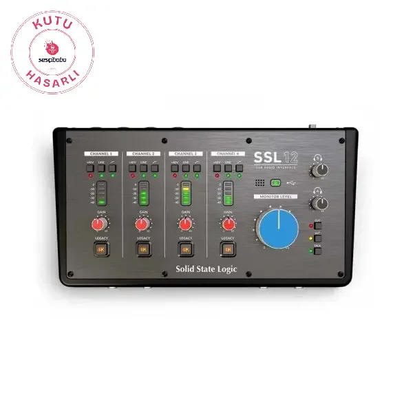SSL 12 / USB-C Ses Kartı - KUTU HASARLI - 1