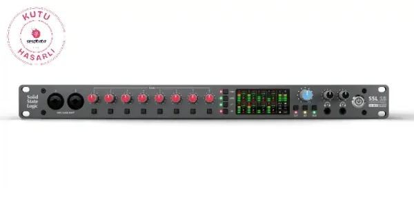 SSL 18 | 26-in / 28-out, Yüksek Performans USB-C Ses Kartı - KUTU HASARLI - 1