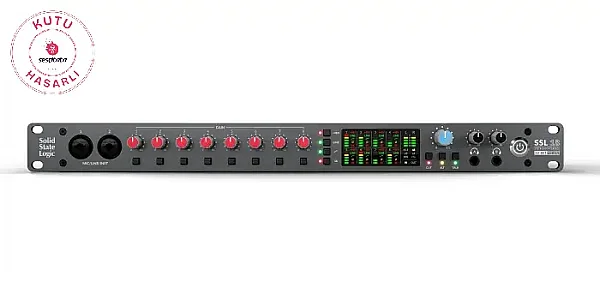 SSL 18 | 26-in / 28-out, Yüksek Performans USB-C Ses Kartı - KUTU HASARLI - 1
