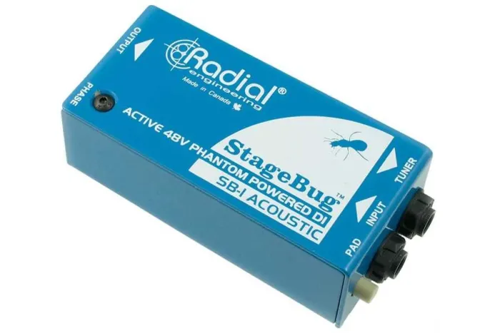 StageBug™ SB-1 Akustik Gitarlar için Aktif DI Box - 1