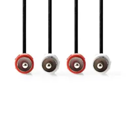 Stereo Ses Kablosu 3m (2x RCA Erkek - 2x RCA Erkek) - 2