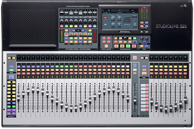 StudioLive 32S - 32 preamp, yeni nesil dijital mixer
