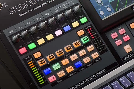 StudioLive 32SC / 16 Fader - 40 Miks Kanallı Dijital Mikser - 2