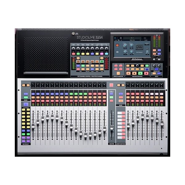 StudioLive 32SX / 24 Fader - 40 Miks Kanallı Dijital Mikser - Presonus