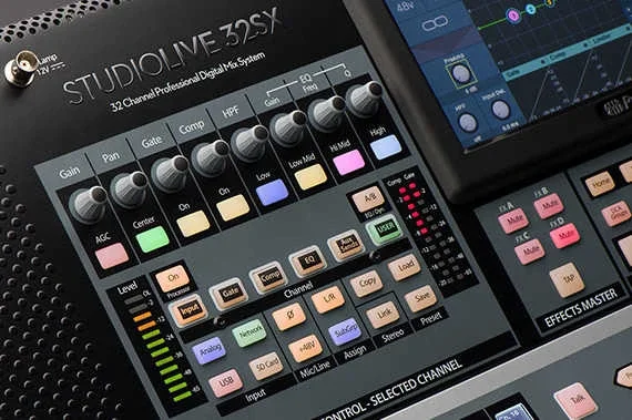 StudioLive 32SX / 24 Fader - 40 Miks Kanallı Dijital Mikser - 2
