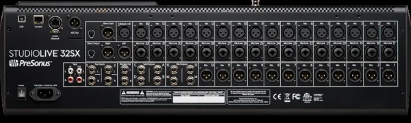 StudioLive 32SX / 24 Fader - 40 Miks Kanallı Dijital Mikser - 3