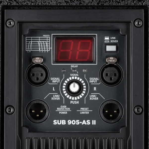 SUB 905-AS II - 2200W Aktif Subbass - 6