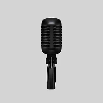 SUPER 55-BLK NOSTALJİ VOKAL MİKROFONU - 2