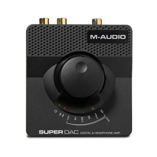 Super DAC Yüksek kaliteli 24-bit - 192 kHz DAC - USB bağlantı - M-Audio
