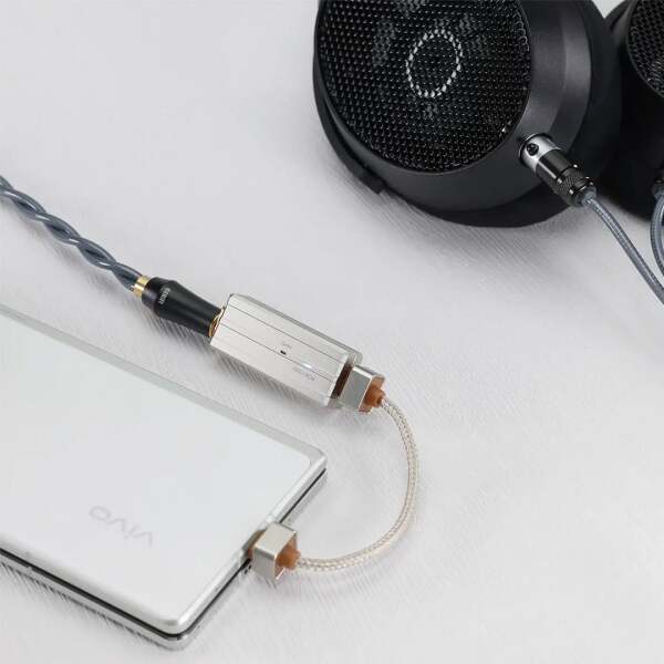 TC44Pro E3 (Eye3) | 3. Nesil Yüksek Çözünürlüklü DAC & Kulaklık AMP Adaptörü (3.5mm+4.4mm) | USB-C - 4